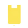 Single layer card sticker yellow