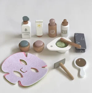 Simulation Makeup Toy Set Daycare Toys Christmas Birthday Giftware 2 3 4 5+ Year Old Girls - Facial Cleanser Mirror Face Mask