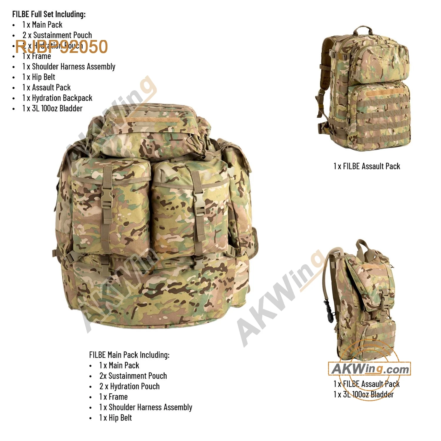 usmc filbe hydration pack