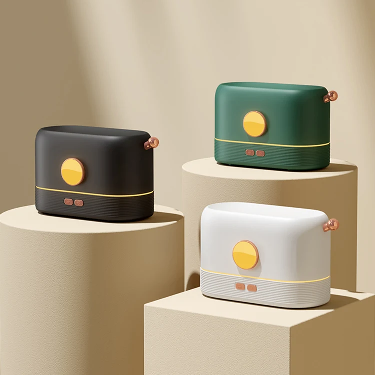 Kinscoter Colorful Flame Air Humidifier Essential Oil Aroma Diffuser Drop Shipping Simulation Fire Difusor