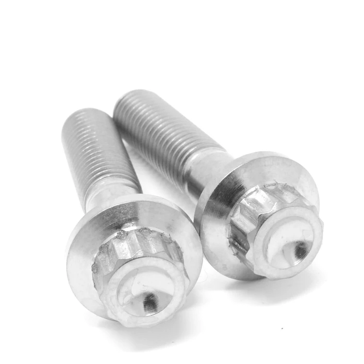 Wholesale Split Rim Bolt for  Wheel Hub Bolt M7x32 12 Angle Flange Black Zinc Plated Bolt