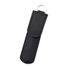 Black leather case
