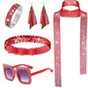 Red 5-piece set
