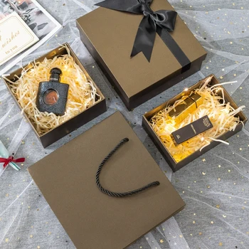 High-end Sense Niche Empty Gift Box Birthday Ceremony Sense Cosmetic Paper Box Lipstick Gift Packaging Box Printingcustomization