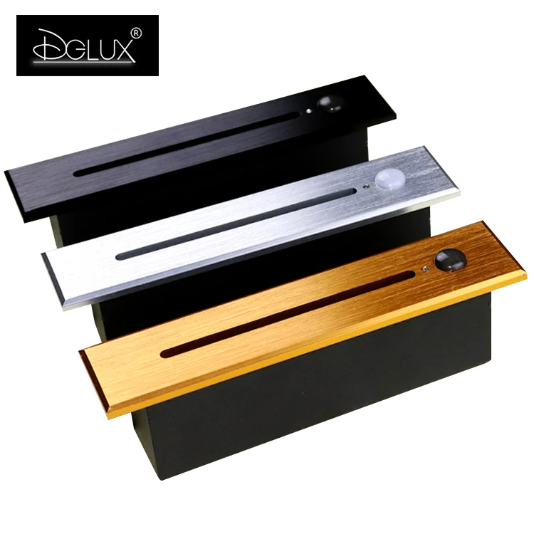 DGLUX High Quality Contemporary Led Stair Lighting Warm Cold White Indoor Waterproof 3W LED Staircase Step Light