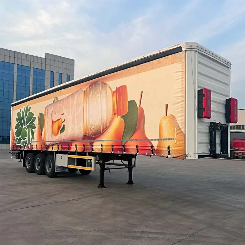 3 Axle Side Curtain Semi Trailer – Your Profit Partner for South American Roads