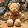 coffee-colored sweatshirt with brown bear-rose velvet