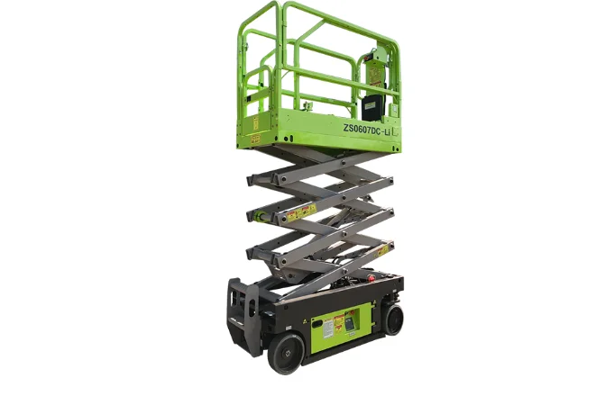Zoomlion Zs0407dc-Li Mini Electric Scissor Lift - 240kg Capacity