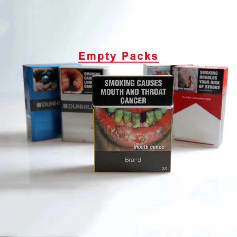 Smoking Tobacco Cigarette Packaging Box | Custom Kraft Paper