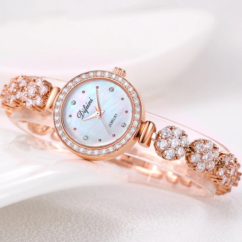 Rose Gold Flower Design Women display picture 1
