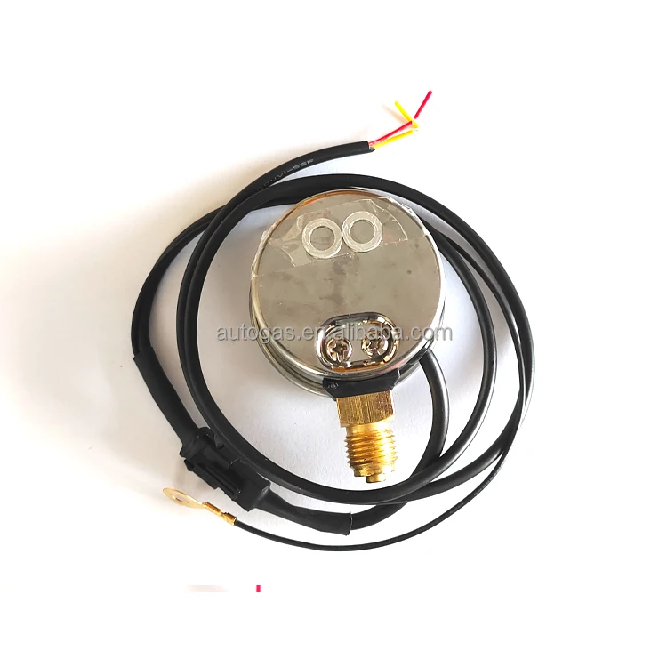 CB08 806 Promotion Cng Natural Gas bar Pressure Gauge Auto Gas Direction Injection CNG Pressure Gauge Meter