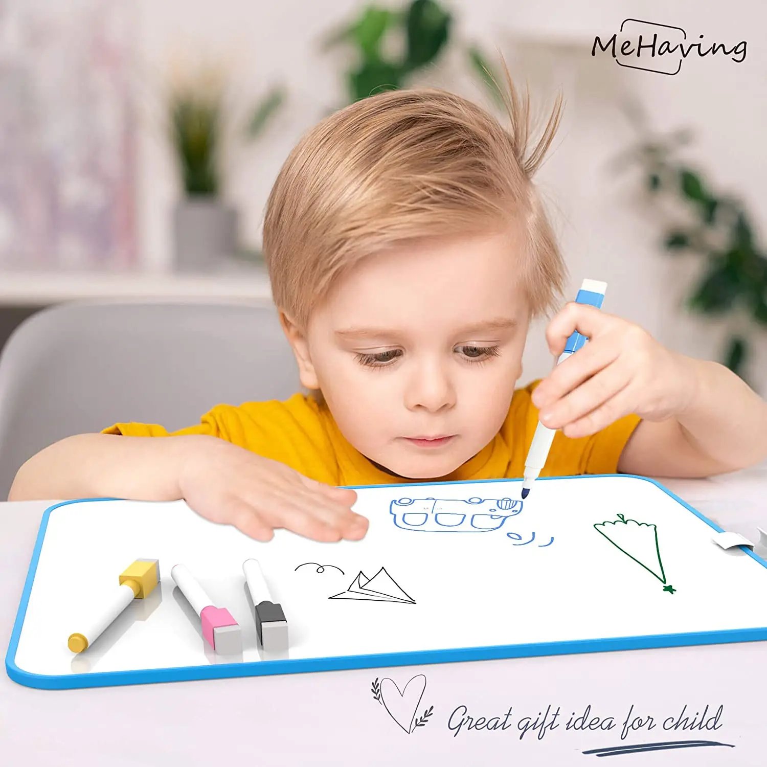 Soft Pvc Edge Custom Dry Erase White Board Double Side Mini Dry Erase