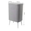 70498H Tall Folding Laundry Basket (50L)