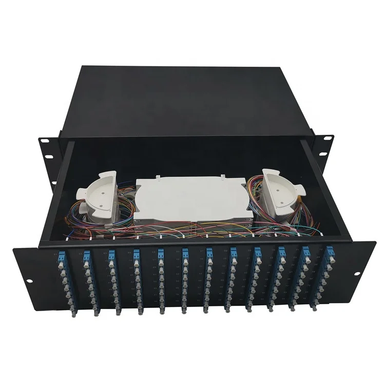 19inch Rack Chassis Distribution Panel 72 Sc Duplex Ports Fiber Rack ...