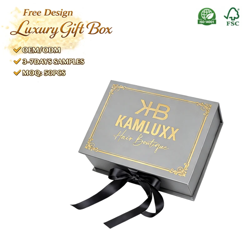 Custom Paper Packaging Box Folding Cartons Printing Package Foldable Box Packaging and Printing UV Coating Gold Foil