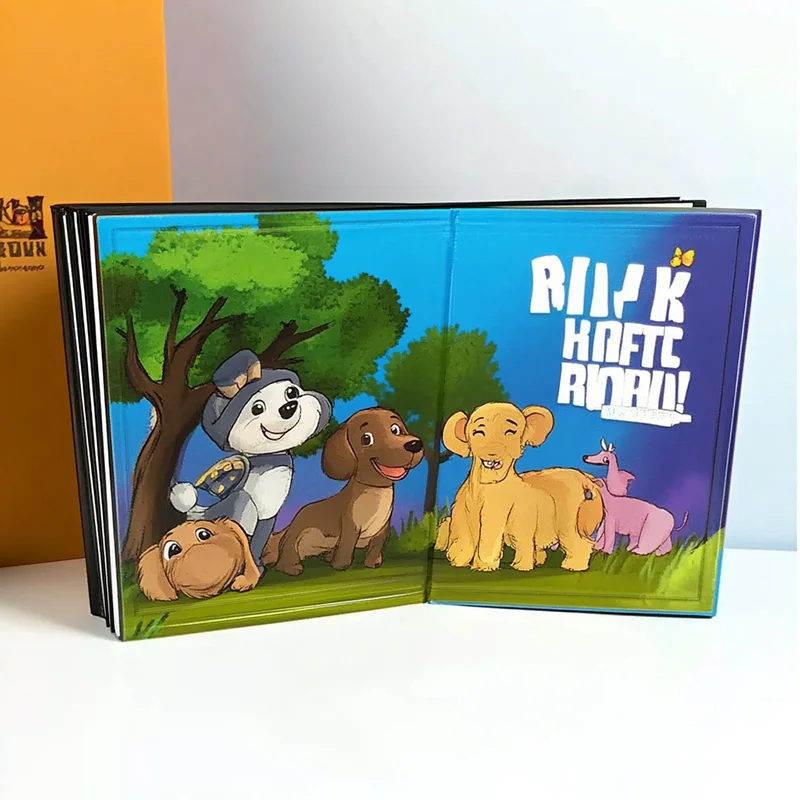 Custom Manufactured Hardcover Kids Story Book A4/A5 Size English Printed With Digital Offset Techniques Made of Duplex Cardboard