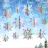 Symphony silver three-dimensional snowflake 6-piece set