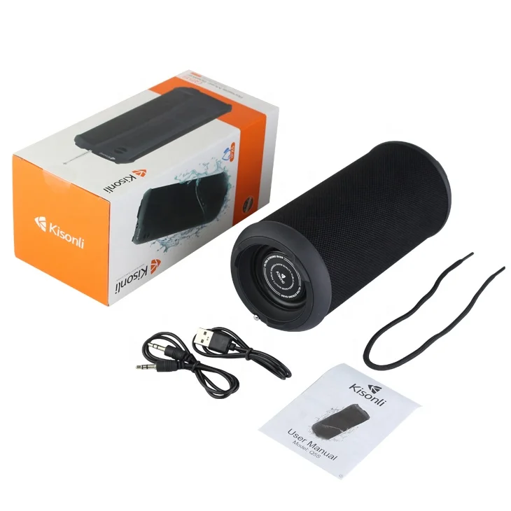 Tosuny Altoparlante Bluetooth Per Bici Con Radio FM - Impermeabile IPX5, Manubrio, Chiamate Vivavoce, Ingresso SD, Colore Blu - 6