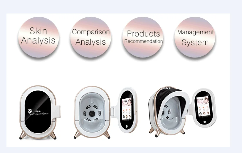 Korea Facial Skin Analysis System Magic Mirror Machine M9 Facial Tester Skin 4D Camera Analyzer for Skin Care Best Sellers F
