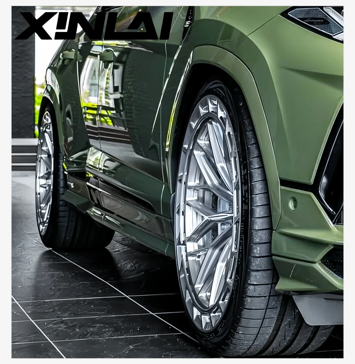 XINL Custom Polished Deep Concave Design 5x120 5x112 5x114.3 18 19 20 21 22inch 1-piece Deep Lip Forged Wheels for Benz Audi BMW - Image 1