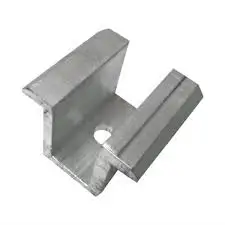 High Quality Solar Mid Clamp Anodized Aluminum Clamp Solar  Factory Direct Sale End Clamps for Solar Panel Mounting