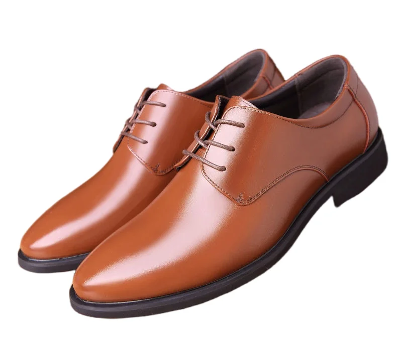 Factory Wholesale Low Price Cheap Height Increasing Formal Shoes Men's  Dress Shoes Men Office Career Leather Shoes - Buy Men Shoes Men Leather