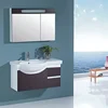 Dark White Color Match Bathroom Cabinet