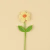 Yellow-Large puff flower (double leaves)