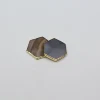 C6# Hexagon Grey agate