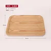 Plato llano de madera de fresno 44*34cm