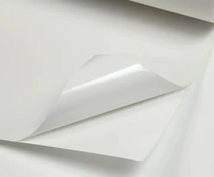 Large Format Self Adhesive Removable Polyester Fabric White Inkjet