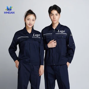 Long Sleeve Anti-Static Workwear Breathable Construction Work Suits for Electrical Work Wear