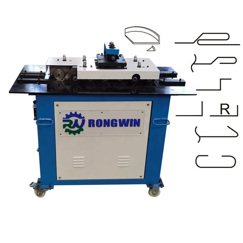 16 Gauge Multi-function air Tube Snap Hvac Duct Sheet Metal Pittsburgh Lock Making Seamer Former Forming Lockformer Machine