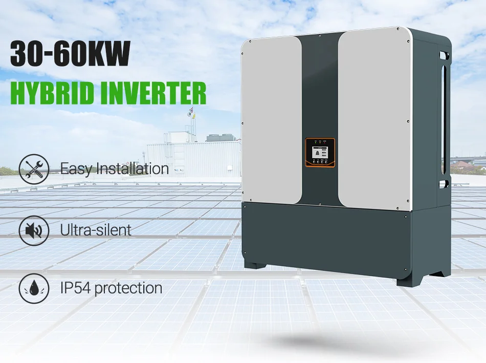 Koyoe Solar Inverter 30kw 40kw 50kw 60kw Three Phase Hybrid Inverter ...