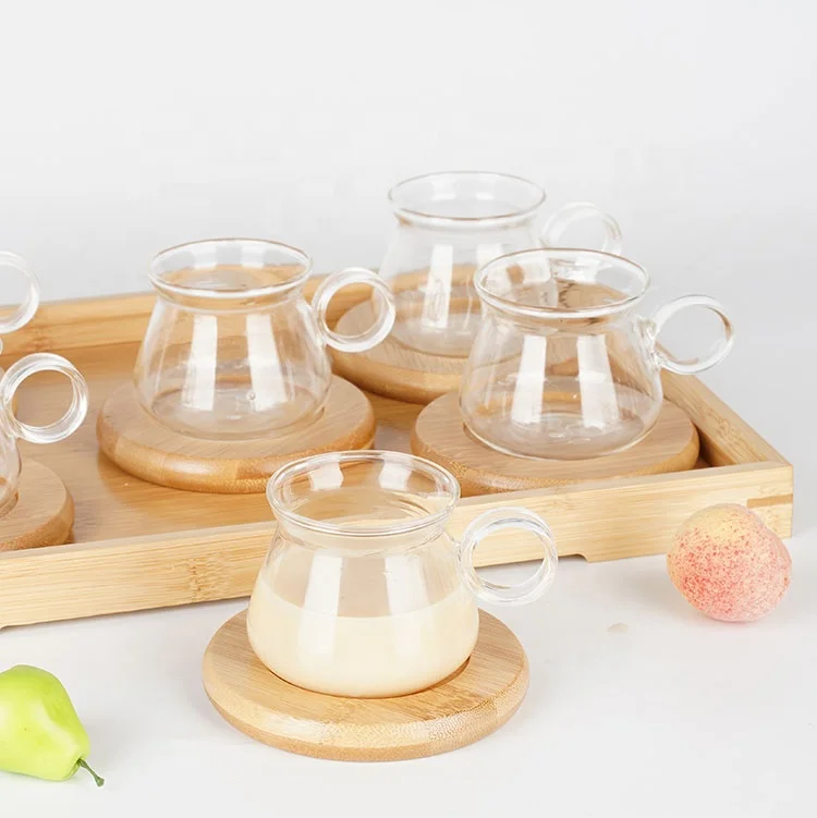 Round Glass Tea Set