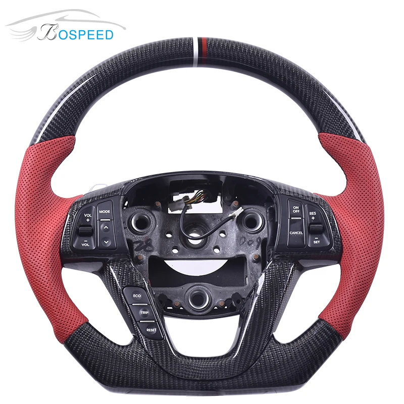 Hot Sell For Kia K5 Carbon Fiber Racing Car Oem Custom Steering Wheel