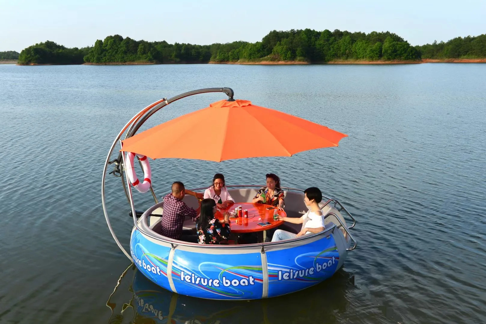 Wholesale Barbecue Grill Boat for Sale 6-8 Person Capacity, OEM