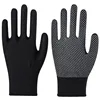 Gants en nylon [Noir, doigts entiers]