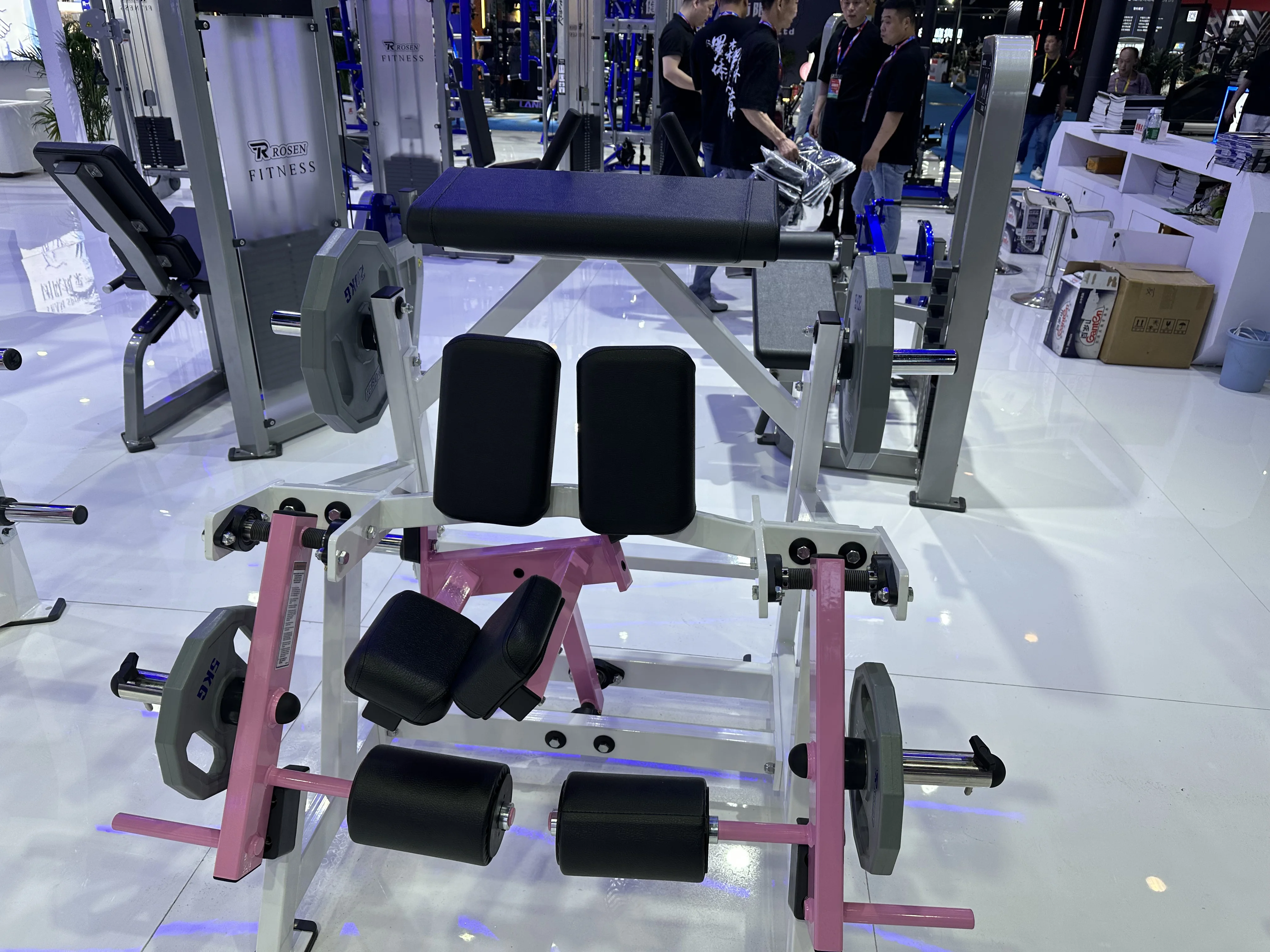 2024 Hot Galvanized Steel 3mm Thick Gym Fitness Equipment Machine