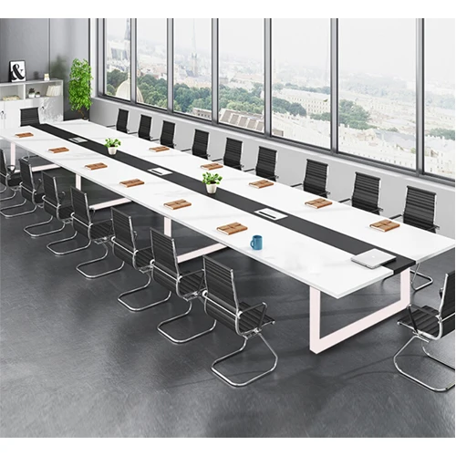 Artificial Marble Stone Meeting Table Modern Conference Table Office Boardroom Table Customized