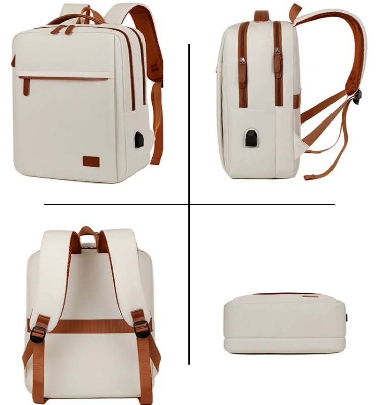 backpack laptop bags supplier Wholesale Custom Business Waterproof Laptop Bags Supplier Multifunction  School Travel Bag with Women Men Oxford Laptop Backpack