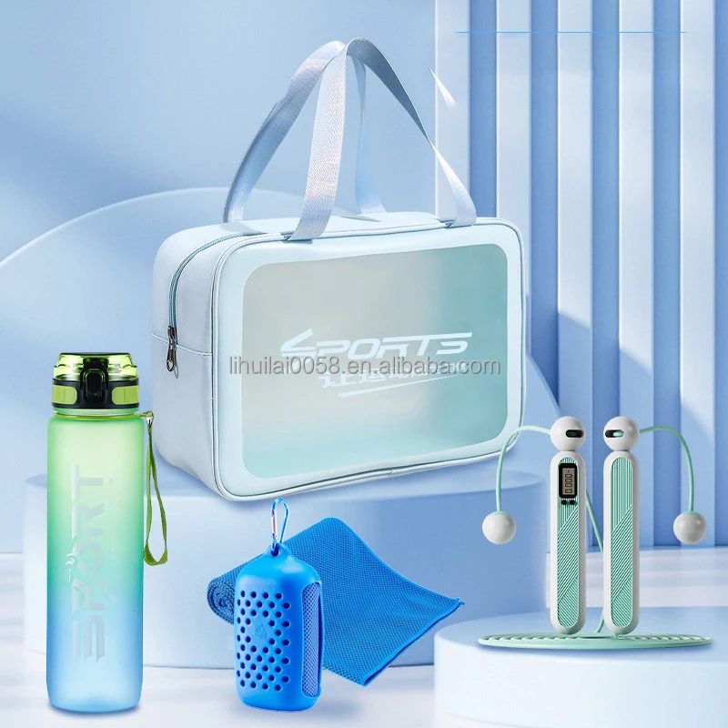 Customized 2024 Hot Gift Sets Outdoor Sports Fitness Sets Mugs Soft