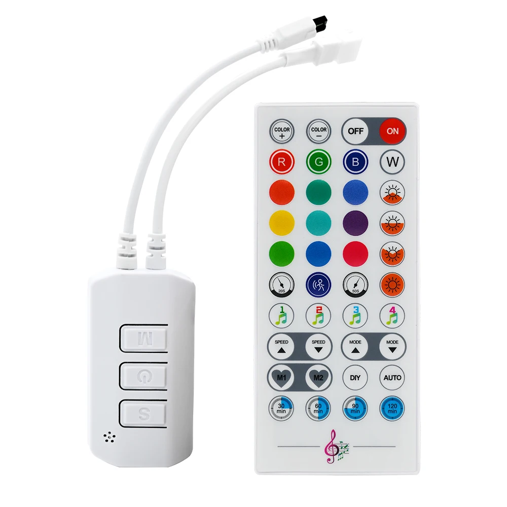 RGBIC LED Strip Ambience Light Kit WIFI Blue Tooth Smart APP Control Color Segment 12V WS2811 5M 10M Waterproof RGB Strip Lights