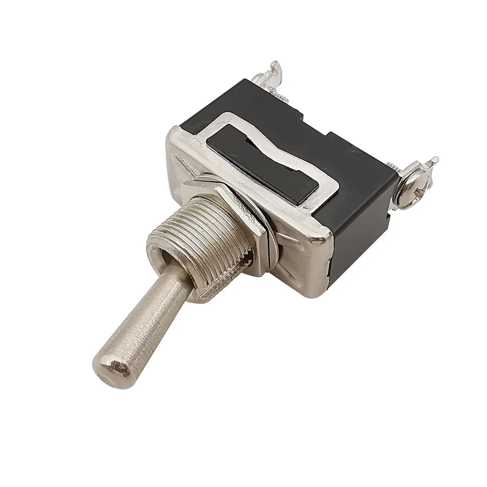 15a 250v On/off Toggle Switch E-ten1021 Spst 2 Leg Terminals Rocker ...