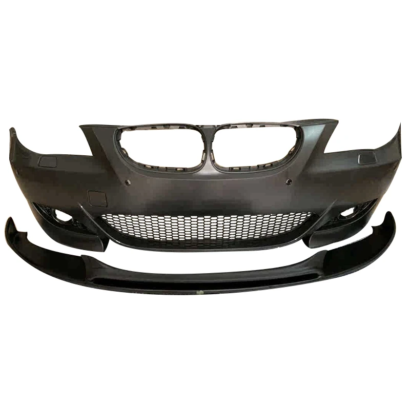 High Quality Sport M Style 5 Series E60 M5 FRP Front Bumper Lip Splitter For BMW E60 5Series