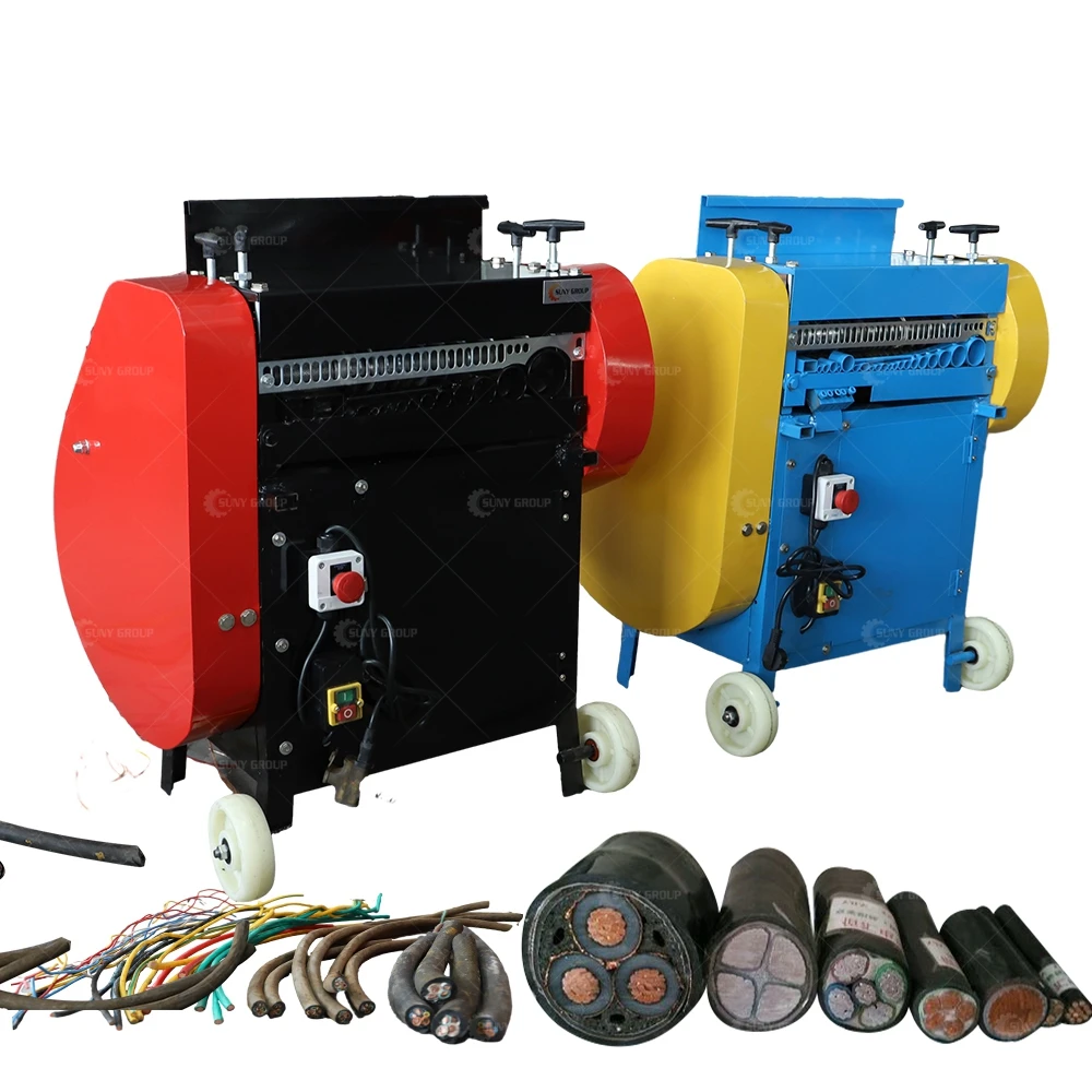 Multi-diameter Used Wire Stripping and Crimping Machine for Cooper