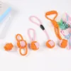 Juego de 5 piezas naranja rosa 355 g