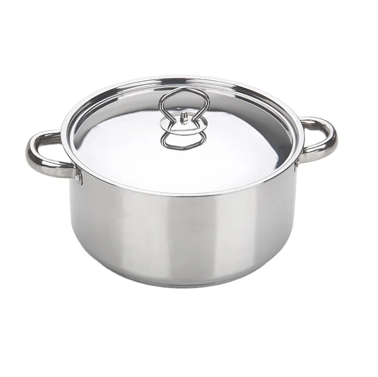 Double Bottom High Quality Stainless Steel 15pcs Cookware Set