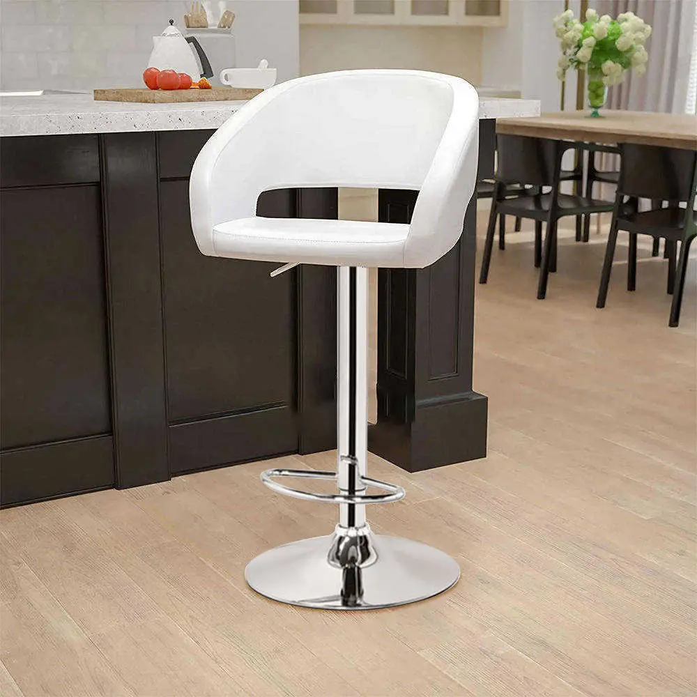 Высококачественный стул для барного сидения с низкой спинкой регулируемые по высоте роскошные барные стулья