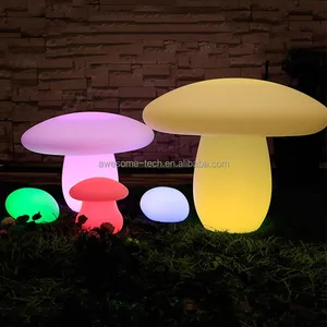 Outdoor Waterproof LED Motif Lights for Landscape & Lawn Decor Holiday Decoration Mushroom Floor LED Lighting